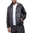 thumbnail image 3 of X RAY Jeans Mens Quilted Jacket with Hood, Black, M, 3 of 8