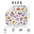 thumbnail image 4 of Halloween Cute Trick or Treat Characters Dish Drying Mat for Kitchen 1 Pack, Ultra Absorbent Microfiber Dishes Drainer Mats,16x18in(41x46cm), 4 of 6