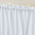 thumbnail image 5 of Waffle Weave Fabric Tier Curtains, Rod Pocket Waterproof Short Curtain Valance, 5 of 6
