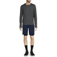 thumbnail image 2 of Russell Men's and Big Men's Active Long Sleeve Performance T-Shirt, up to Size 5XL, 2 of 5