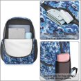 thumbnail image 5 of 17 Inch Lightweight Backpack,PVC Waterproof Oxford Fabric, Ergonomically Designed, with Large Capacity, Camouflage Print, 5 of 5