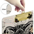 thumbnail image 4 of FMSHPON Tribal Floral Elephant Clipboard Hardboard Wood Nursing Clip Board and Pull for Standard A4 Letter 13x9 inches, 4 of 5