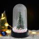 thumbnail image 4 of Mini de Navidad con luz, decoración navideña, adornos navideños decorativos, manualidades para festivales, chimenea, decoración interior del Base negra Hugo Estatua de escritorio, 4 of 8