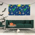thumbnail image 2 of Salouo Dinosaur In Space Pattern Holiday Banner Outside Party Decoration Banner (1PC) Festival Supplies Fit for Birthday Parties & Celebrations & Chrismas-Small, 2 of 8
