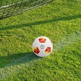 thumbnail image 2 of koolsoo Professional League Football Size 5 Stable High Strength Equipment PVC Official Red Yellow, 2 of 7