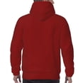 thumbnail image 7 of Sikiie Maroon Men's Hoodie, Essentials Hoodie, Sweatshirt, Pullover Hooded Sweatshirt for Men-3X-Large, 7 of 7