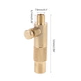 thumbnail image 4 of Apooke Heavy Duty Brass Tire Inflator Air Chuck Adapter Connect No Leakage Tire Chucks Screw-in Type Pump Connect Accessories, 4 of 13