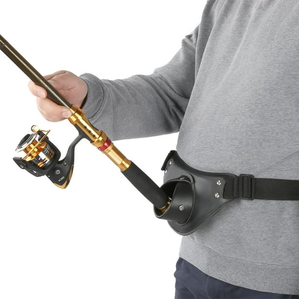 Tbest Fishing Pole Holder Belt Stand Up 360°Adjustable Fishing
