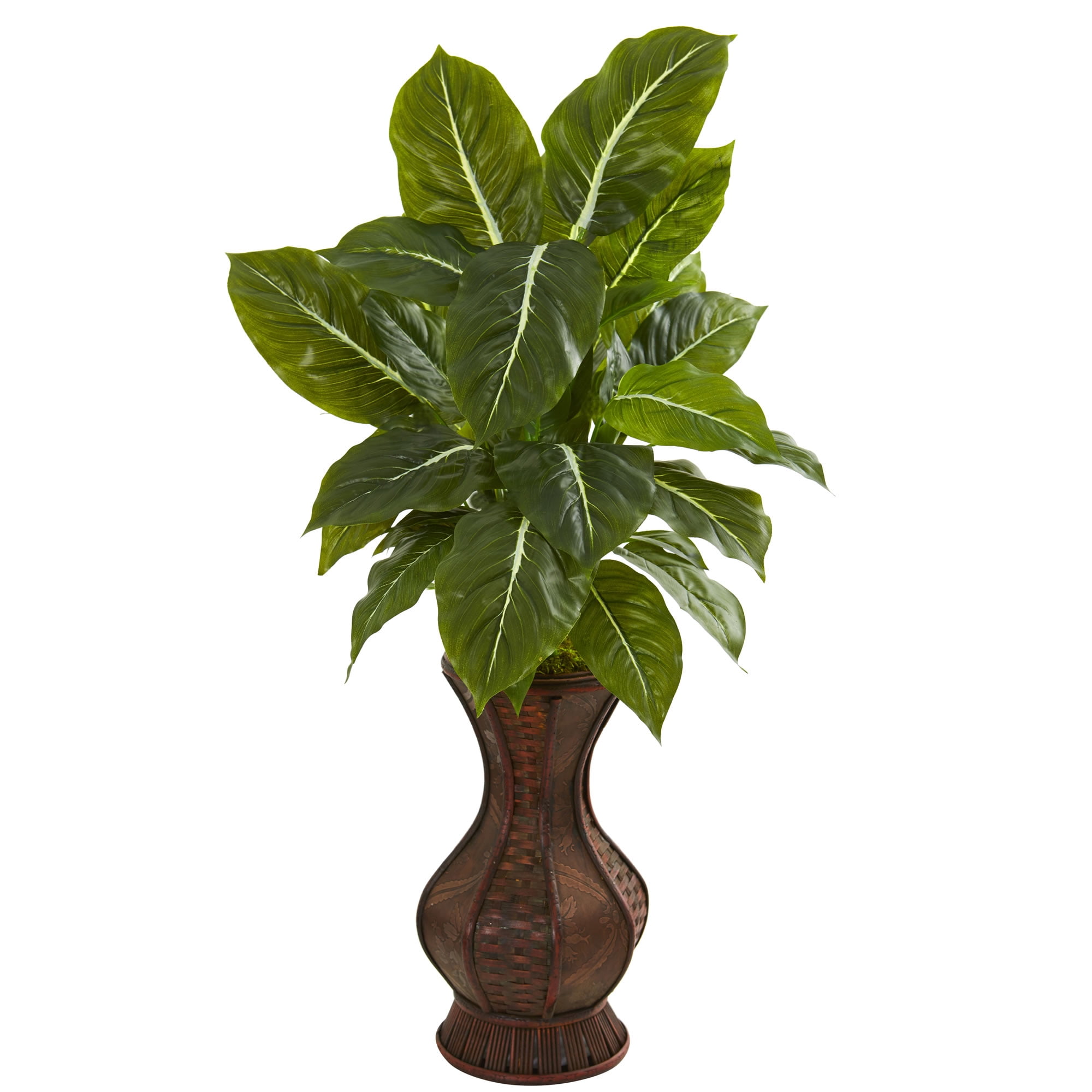 Nearly Natural 31in. Evergreen Artificial Plant in Decorative Planter