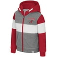 thumbnail image 2 of Toddler Colosseum  Heather Gray Alabama Crimson Tide Bert Full-Zip Hoodie, 2 of 3