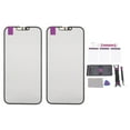 thumbnail image 2 of Phone Screen Glass Repair Kit, 2Pcs Tool Kit Professional Installation Pre Cut Phone Screen Protector  for IOS 14 Plus, 2 of 7