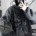 thumbnail image 3 of Sudadera con Capucha Estampada Graffiti Estilo Coreano, 3 of 3