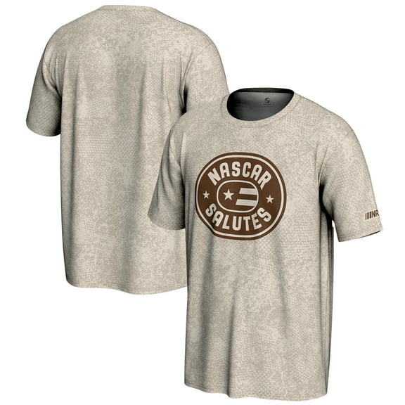 Men's-ProSphere  Tan 2025 NASCAR Salutes Collection T-Shirt