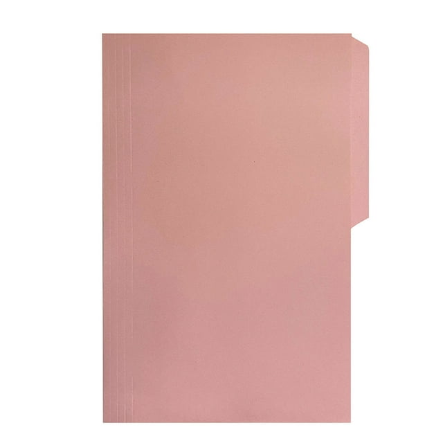 Fólder Manila Oxford Tamaño Oficio Color Rosa 100 Piezas Oxford