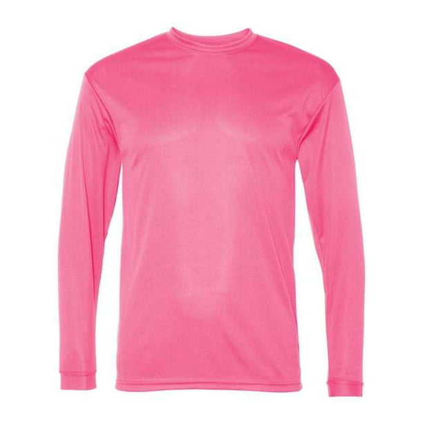 C2 Sport Performance Long Sleeve T-Shirt in Pink 3XL | 5104 - Walmart.com