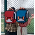 thumbnail image 5 of Mochila escolar de Anime 3D con nombre personalizado para niños, mochila bordada personalizada para estudiantes, mochilas de viaje de dibujos animados al aire libre para niños y niñas, 5 of 5