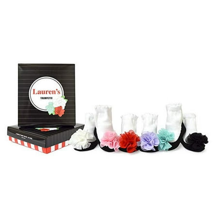 Socks - Trumpette - Lauren's Assorted Brights Girls (Set of 6) 0-12M