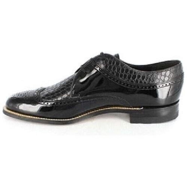stacy adams dress shoes black Mens 1920s Spectator Shoe OS25643-009 The dress style sole and sleek profile is topped off with the famous Stacy Adams crest Stacy Adams Dayton II Men's