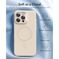 thumbnail image 5 of for iPhone 16 Pro Max Case, Compatible with MagSafe, Shockproof Military-Grade Protection, Magnetic Phone Case for iPhone 16 Pro Max, Classic Hybrid Case (HaloLock), Clear, 5 of 5