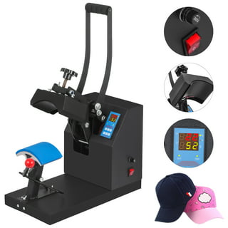 Aibecy 5.5x3 Inch Swing Away Combo Digital Hat Cap Heat Press Thermal  Transfer Machine 