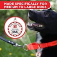 thumbnail image 5 of Etiqueta de perro de apoyo emocional para cachorros industriales, etiquetas de identificación de mascotas de metal para perros de apoyo emocional, ESA, 5 of 5