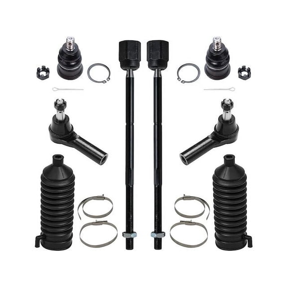 Front Ball Joint and Tie Rod End Kit - Compatible with 1996 - 2007 Ford Taurus 1997 1998 1999 2000 2001 2002 2003 2004 2005 2006