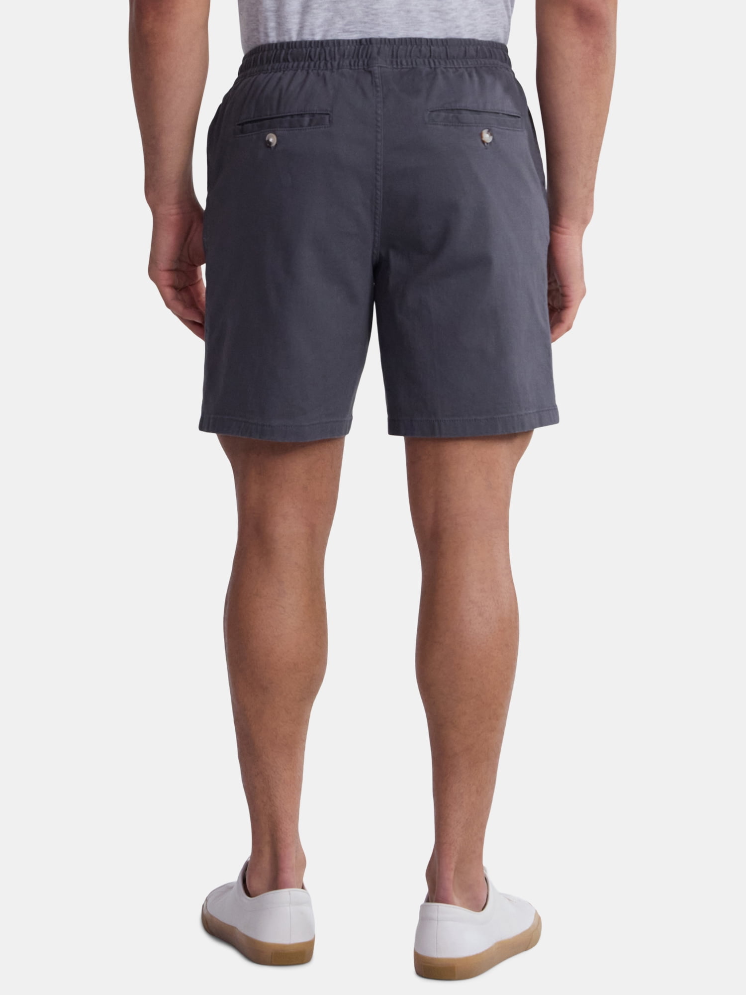 George Men's and Big Men's Pull On Shorts, 8" Inseam, Sizes S-3XL