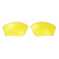 thumbnail image 4 of Walleva Yellow Replacement Lenses And Yellow Rubber Kit for Oakley Half Jacket XLJ Sunglasses, 4 of 5