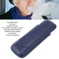 thumbnail image 4 of Porta Cigarros Con 2 Dedos, Estuche De Viaje Para Cigarros Impermeable Con 2 Dedos, Portátil De Moda, Hecho A Mano, Vintage, Transpirable Para Fiestas Y Negocios, 4 of 7