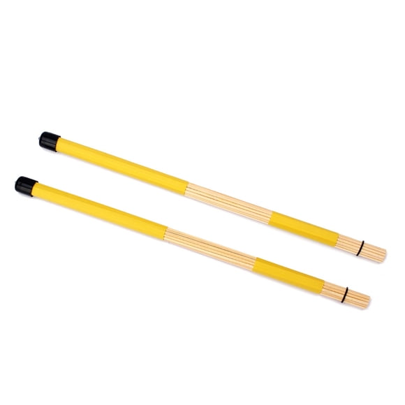 Greeniant 1 par de palos de tambor dulce regalo sin rebabas caña de juego equipo Musical parte de percusión palos de bambú suministros de Accesorios para instrumentos musicales