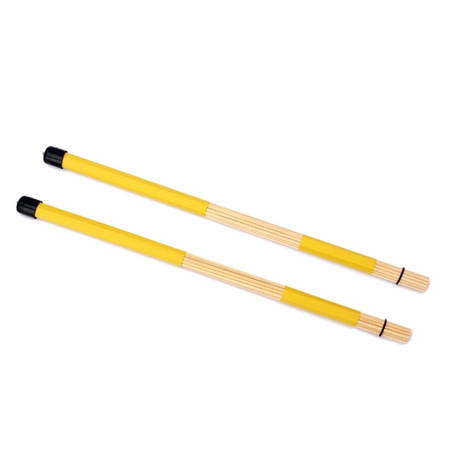 Greeniant 1 par de palos de tambor dulce regalo sin rebabas caña de juego equipo Musical parte de percusión palos de bambú suministros de instrumentos Accesorios para instrumentos musicales Greeniant OD026130-00