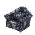 thumbnail image 2 of Cama de Hierro Clásica Hugo con sillón Sofá individual y cojín 1:12, 2 of 10