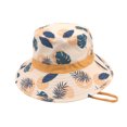 thumbnail image 4 of Jamicy Sun Hat for Infant Boys Girls UPF 50+ Outdoor Adjustable Infant Toddler Beach Hat with Wide Brim Bucket Hats for Kids, 4 of 9