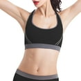 thumbnail image 4 of Hfolob Womens Seamless Sports Bras Racerback No Underwire Comfortable Bustiers Soft Sleeping Nursing High Impact Workout Top, 4 of 5