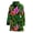 178, variant on Hawaiian Tropical Fruits Pattern Women Bathrobe One Size Univeral Fits, Aloha Tropical Hawaiian Fashion Lightweight Plush Fleece Long Robe For Women