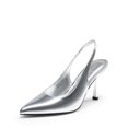 thumbnail image 1 of Zapatos DREAM PAIRS DWUMPU2510 Tacones Kitten Plateados con Tira Trasera, 1 of 7