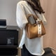 thumbnail image 4 of Bolso de contraste de gran capacidad de alta calidad, bolso de cubo portátil de un solo hombro de cuero PU de nueva moda MFZFUKR BST3059650-2, 4 of 5