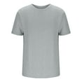 thumbnail image 4 of Cmfcve Casual Men's Tees Simple Loose Sports Tops Short Sleeve Round Neck Gym T-shirt, 4 of 6
