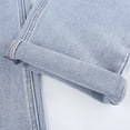 thumbnail image 4 of Gibobby Pantalones mezclilla mujer Pantalones de pierna estampados Pantalones anchos de pierna Pantalones Jeans Pantalones de mujer rectos(Azul,M), 4 of 5