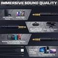 thumbnail image 4 of ONIKUMA K19 Gaming Headset, Stereo Bass Surround Noise Cancelling LED Rgb 3.5mm Headphone for PS4 PS3 Xbox One Nintendo Switch PC Mac, Designed Technically for Gamer, 4 of 9
