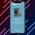 thumbnail image 5 of PTZOptics Move SE 30x 1080p Full HD Advanced PTZ Auto-Tracking Pan Tilt Zoom Camera (Gray) Bundle with PTZOptics SuperJoy NDI, IP and Serial PTZ Camera Joystick Controller (2 Items), 5 of 7