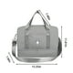 thumbnail image 3 of Fiudx Ofertas Flash Del Día Solo En Línea Bolsa De Viaje, Bolsa De Deporte, Bolsa De Fin De Semana, Bolsa De Noche Con Compartimento Para Zapatos, Bolsa De Gimnasio, Compartimento Para Ropa Seca Y Hú, 3 of 7