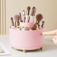 thumbnail image 1 of Organizador de brochas de maquillaje Diesisa, giratorio 360°, rosa, 1 of 8