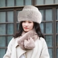thumbnail image 4 of Gorro de invierno moderno, grueso y resistente al viento, para cosacos, ideal para caminatas y viajes en climas fríos., 4 of 8