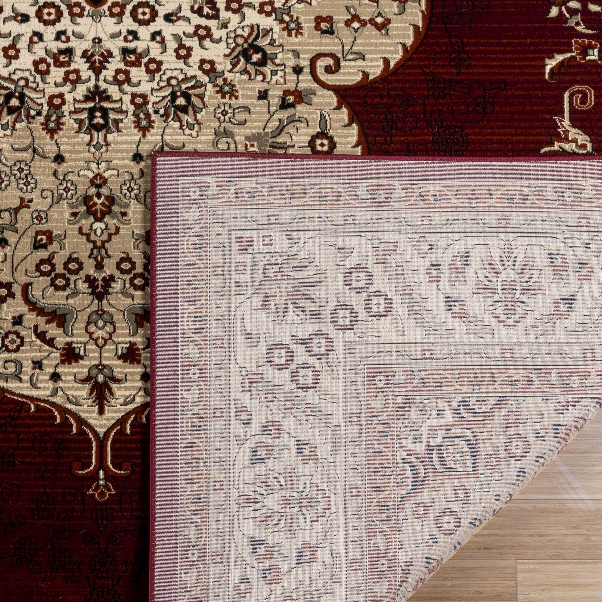 Gertmenian Majestic Ravina Traditional Oriental Red Indoor Area Rug, 5x8