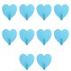 thumbnail image 1 of IFANLANDOR 10Ud Adhesivos De Hierro Color Azul Con Para Colgar En Pared Sin Perforar, 1 of 6