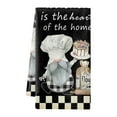 thumbnail image 5 of Manunclaims Hand Towel Strong Water Absorption Soft Kitchen Cleaning Thick Cute Gnomes Print Microfiber Cleaning Towel for Hotel, 5 of 8