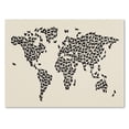 thumbnail image 2 of Trademark Art 'Cats World Map 2' Canvas Art by Michael Tompsett, 2 of 2