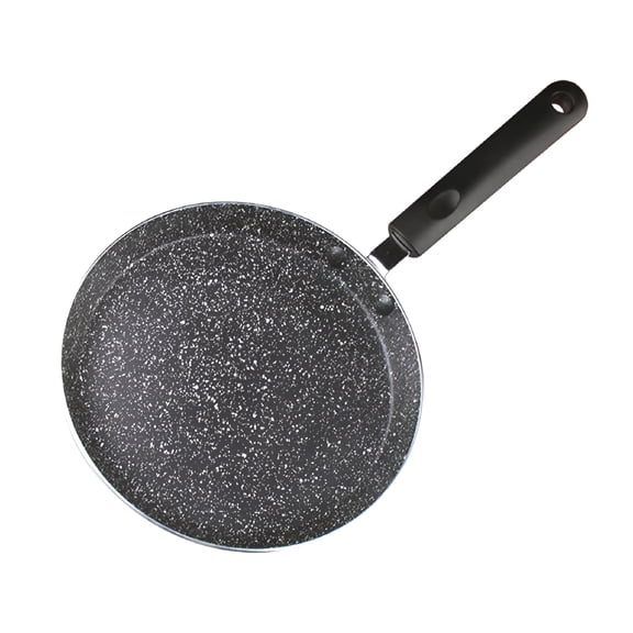 ACDANC Non-stick Frying Pan Omelette Pan with Non-stick Coating,Egg Frying Pan Kitchen Cookware Accessory for Home (Black,6"es)