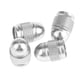 thumbnail image 3 of 8 Piezas Negro De Plata De Aluminio Tire Válvula Tornillo De Aire Port cover and cap shamjiam Válvulas de neumáticos para motocicletas y automóviles, 3 of 8
